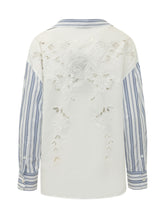 WEEKEND by MAX MARA - Camicia con Colletto e Motivo a Righe - Multicolore - LIDIASHOPPING® - Official Website