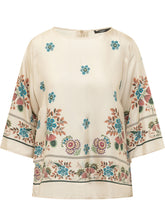 WEEKEND by MAX MARA - Camicia con Stampa Floreale e Maniche Ampie - Beige - LIDIASHOPPING® - Official Website