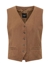 WEEKEND by MAX MARA - Gilet con Bottoni e Tasche - Marrone - LIDIASHOPPING® - Official Website