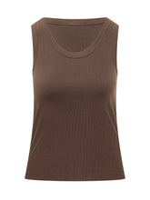 WEEKEND by MAX MARA - Top Senza Maniche con Motivo Jacquard - Marrone - LIDIASHOPPING® - Official Website