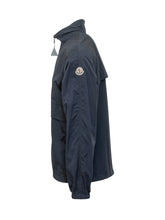 MONCLER - Rastaban Jacket with Front Zip - Blue - LIDIASHOPPING® - Official Website