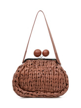 WEEKEND MAX MARA - Bag with Sphere Closure and Strap - Brown - LIDIASHOPPING® - Official Website