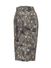 GANNI - Abstract Print Nylon Shorts with Elastic Waist - Multicolor - LIDIASHOPPING® - Official Website