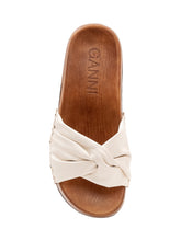 GANNI - Zoccoli Tia Fairy con Fascia Annodata e Borchie - Multicolore - LIDIASHOPPING® - Official Website