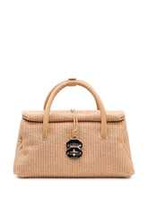 ZANELLATO - Borsa a Mano Dotta in Vimini con Patta - Beige | Lidia Shopping ® | Official Website