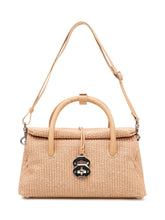 ZANELLATO - Borsa a Mano Dotta in Vimini con Patta - Beige | Lidia Shopping ® | Official Website
