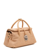 ZANELLATO - Borsa a Mano Dotta in Vimini con Patta - Beige | Lidia Shopping ® | Official Website