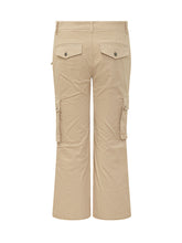 ISABEL MARANT - Straight-Leg Cargo Pants with Flap Pockets - Beige - LIDIASHOPPING® - Official Website