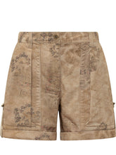 ISABEL MARANT - Shorts with Pockets and Turn Up Hem - Brown - LIDIASHOPPING® - Official Website