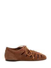 ISABEL MARANT - Leyza Lace Up Sandals - Brown - LIDIASHOPPING® - Official Website