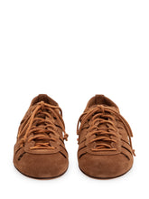 ISABEL MARANT - Leyza Lace Up Sandals - Brown - LIDIASHOPPING® - Official Website
