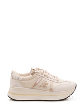 PREMIATA - Low Top Sneakers with Laces and Logo Detail - White - LIDIASHOPPING® - Official Website