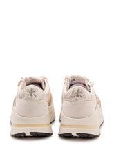 PREMIATA - Low Top Sneakers with Laces and Logo Detail - White - LIDIASHOPPING® - Official Website