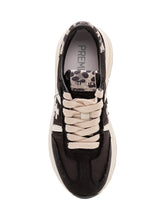 PREMIATA - Low Top Sneakers with Contrast Panels - Black - LIDIASHOPPING® - Official Website