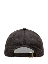MARINE SERRE - Cappello Baseball con Logo Ricamato - Nero - LIDIASHOPPING® - Official Website