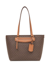 MICHAEL MICHAEL KORS - Borsa Tote con Manici Lunghi e Tasca - Marrone - LIDIASHOPPING® - Official Website