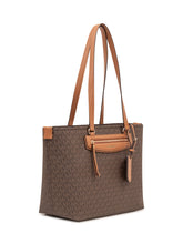MICHAEL MICHAEL KORS - Borsa Tote con Manici Lunghi e Tasca - Marrone - LIDIASHOPPING® - Official Website