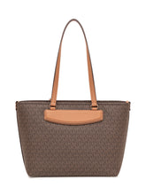 MICHAEL MICHAEL KORS - Borsa Tote con Manici Lunghi e Tasca - Marrone - LIDIASHOPPING® - Official Website