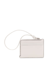 MICHAEL MICHAEL KORS - Compact Card Holder with Wrist Strap - White - LIDIASHOPPING® - Official Website
