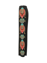 ETRO - Straight Leg Trousers with Print - Black - LIDIASHOPPING® - Official Website
