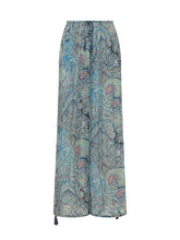 ETRO - Wide Trousers with Tassels and Drawstring - Multicolor - LIDIASHOPPING® - Official Website