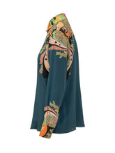 ETRO - Button Up Shirt with Classic Collar - Blue - LIDIASHOPPING® - Official Website
