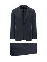 LARDINI - Easy Wear Drop 7 Dress with V Neck - Blue - LIDIASHOPPING® - Official Website