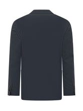 LARDINI - Easy Wear Drop 7 Dress with V Neck - Blue - LIDIASHOPPING® - Official Website