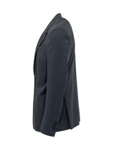 LARDINI - Easy Wear Drop 7 Dress with V Neck - Blue - LIDIASHOPPING® - Official Website