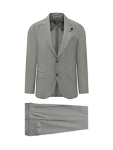 LARDINI - Abito Monopetto Due Bottoni - Grigio - LIDIASHOPPING® - Official Website