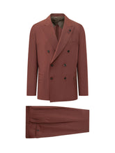 LARDINI - Iconic Drop 7 Dress with Wide Neckline - Red - LIDIASHOPPING® - Official Website