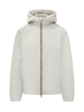 K-WAY - Giacca con Cappuccio e Zip Frontale - Beige - LIDIASHOPPING® - Official Website