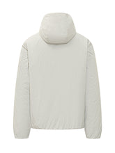 K-WAY - Giacca con Cappuccio e Zip Frontale - Beige - LIDIASHOPPING® - Official Website