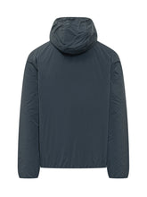 K-WAY - Hooded Jacket with Front Zip - Blue - LIDIASHOPPING® - Official Website