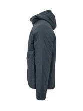 K-WAY - Hooded Jacket with Front Zip - Blue - LIDIASHOPPING® - Official Website