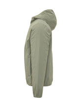 K-WAY - Hooded Jacket with Front Zip - Green - LIDIASHOPPING® - Official Website