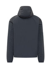 K-WAY - Stretch Hooded Jacket with Zip - Blue - LIDIASHOPPING® - Official Website