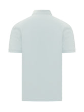 K-WAY - Amedee Piquet Polo with Logo - Blue - LIDIASHOPPING® - Official Website