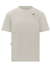K-WAY - T-shirt with Applied Logo - Beige - LIDIASHOPPING® - Official Website