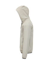 K-WAY - Hooded Jacket with front zip - Beige - LIDIASHOPPING® - Official Website