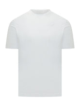 K-WAY - Odom Jersey T-Shirt with Logo - White - LIDIASHOPPING® - Official Website