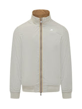 K-WAY - High Neck Jacket with front zip - Brown - LIDIASHOPPING® - Official Website