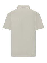 K-WAY - Short Sleeve Polo with Logo - Beige - LIDIASHOPPING® - Official Website