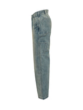 UNIVERSAL OVERALL - Jeans con Tasche Utility e Gamba Dritta - Blu - LIDIASHOPPING® - Official Website
