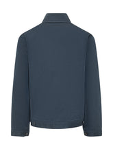 UNIVERSAL OVERALL - Zip-Up Cotton Jacket with Front Pockets - Blue - LIDIASHOPPING® - Official Website