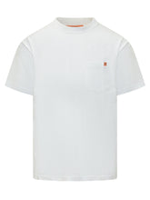 UNIVERSAL OVERALL - Cotton Pocket T-Shirt - White - LIDIASHOPPING® - Official Website