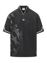 ADIDAS ORIGINALS - Sport Top with Star Print - Black - LIDIASHOPPING® - Official Website