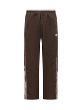 ADIDAS ORIGINALS - Track Pants with Side Stripes and Elastic Waist - Brown - LIDIASHOPPING® - Official Website