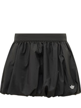 ADIDAS ORIGINALS - Balloon Skirt with Gathered Hem - Black - LIDIASHOPPING® - Official Website