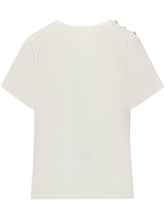 BA&SH - T-shirt with Shoulder Detail - White - LIDIASHOPPING® - Official Website